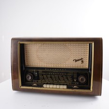 Blaupunkt Nice 3D H1054 3 Speaker Tube Radio Untested VIDEO