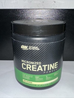 Optimum Nutrition, Micronized Creatine Powder, Unflavored, 10.6 oz (300 g)