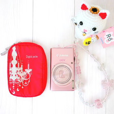 Canon IXY 100F Pink PowerShot ELPH 120 IS IXUS 135 16.0MP 8.0x Digital Camera