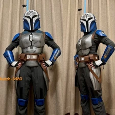 Star Wars Bo Katan Kryze Full Body Armor Helmet Mandalorian Cosplay Costume Set