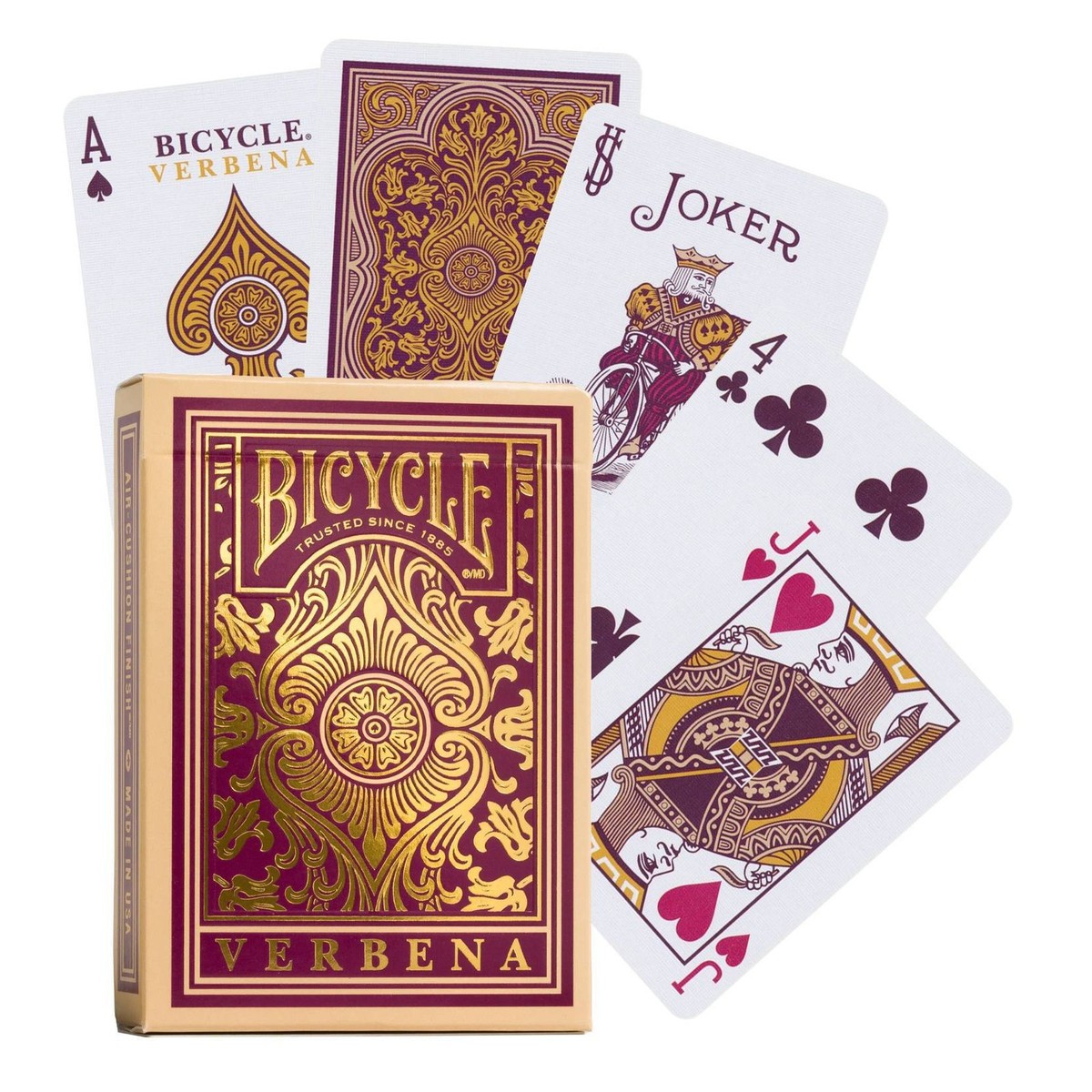 BICYCLE VERBENA PLAYING CARDS DECK POKER SIZE AIR-CUSHION FINISH
