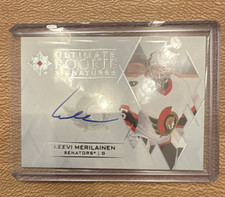 Upper Deck Ultimate Rookie Signatures Leevi Merilainen Senators #URS-LM