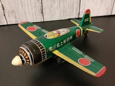 Vintage Japanese Tin Toy Zero Fighter Type 0 Carrier Fighter 0-12 Rare Airplane