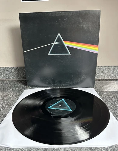 LP PINK FLOYD THE DARK SIDE OF THE MOON SHVL 804 UK 5TH PRESS EX-/EX