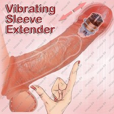 Bigger-Male-Cock-Girth-Enlarger-Enhancer-Penis-Extension-Extender-Sheath-Sleeve