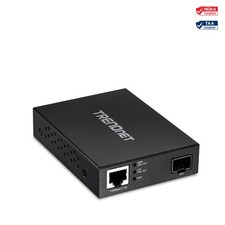 TRENDnet TFC-PGSFP Gigabit PoE PD SFP Fiber M...
