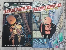 Lot of 2 Transmetropolitan Vol.2: Lust for Life,Back on The Street Warren Ellis 
