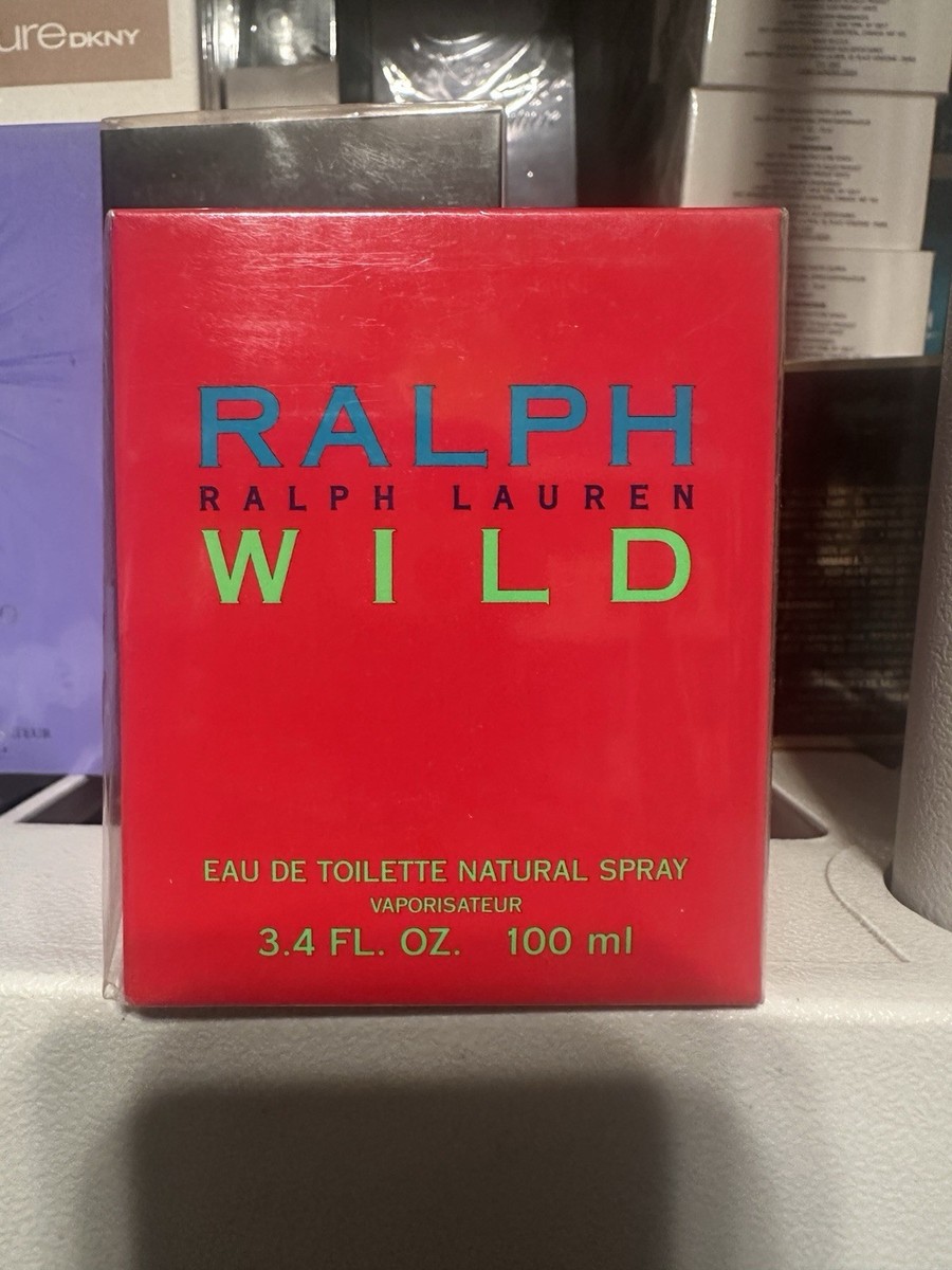 Ralph Lauren Wild EDT 3.4 Fl. Oz. 100 Ml SEALED Discontinued Rare