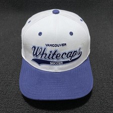 Mitchell & Ness Vancouver Whitecaps Snapback Blue White One Size Hat