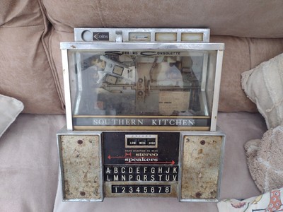 Seeburg Stereo Consolette Wallbox Record Select ungetestet Ersatzteile & Reparaturen