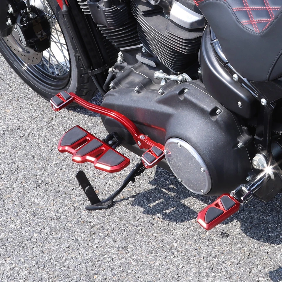 Palanca de cambios roja apta para Harley Davidson Street Bob Low Rider 18-25 Foto 4 de 4