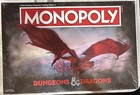 DUNGEONS & DRAGONS MONOPOLY Board Game Hasbro Sealed New (READ)