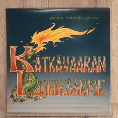 Pekka Pohjola Group - Kätkävaaran Lohikäärme (LP, Album, Finland 1980) NEAR MINT