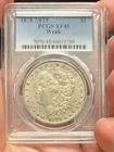 1878 7/8TF $1 Morgan Silver Dollar PCGS XF45 Weak Varslab VAM-33A *AUCTION*