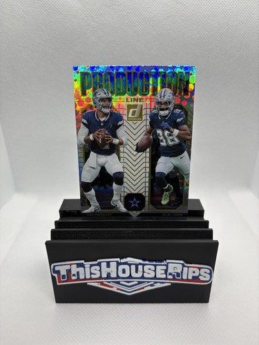 Dak Prescott / CeeDee Lamb #3 2025 Panini Donruss Production Line card