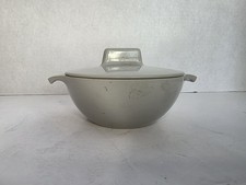 Vintage Watertown Lifetime Ware Melamine Gray Sugar Bowl with Lid Made In USA