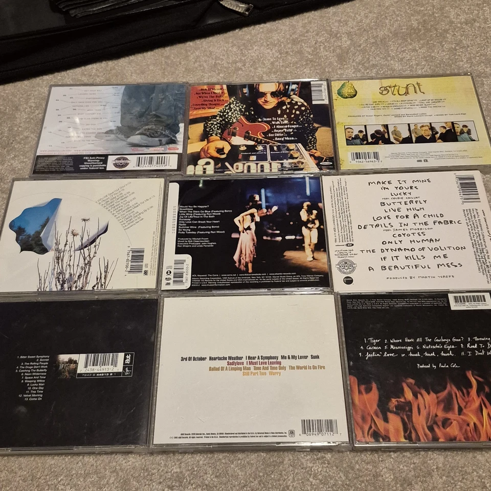 Pop Rock Alternative CD Lot of 9 - Jewel, Verve, Corrs, Jason Mraz, Paula Cole Foto 2 de 4