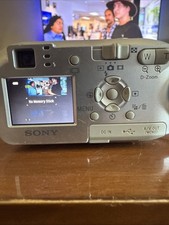 Sony Cyber-Shot 4.1 Mega Pixels DSC-P41 MPEGmovie VX Digital Camera, No SD Card.