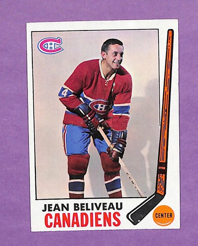 Jean Beliveau #10 1969 O-Pee-Chee card