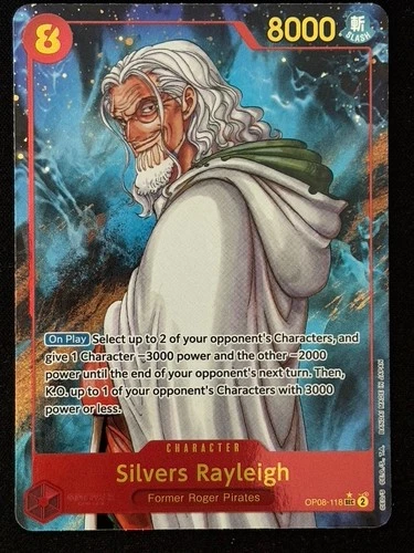 Silvers Rayleigh (OP08-118) (Parallel) - Two Legends (OP08) - One Piece