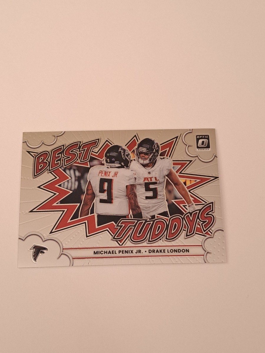 2025 Donruss Optic Drake London Michael Penix Jr Best Tuddys #12