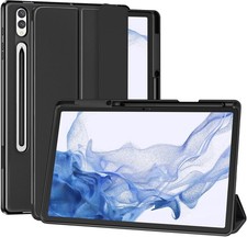 Case for Samsung Galaxy Tab S8 Plus 2022 - Slim Folio Stand with S Pen Holder