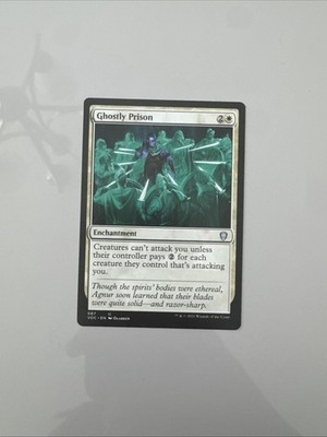 Magic: The Gathering Ghostly Prison Card 087 VOC