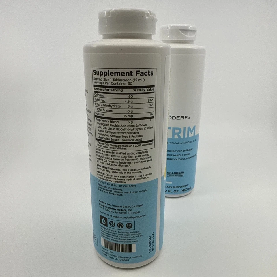 PACK 2 Pasteles Cortos de Piña Modere Trim 450 ml | Suplemento de Colágeno CLA Exp 09/25 Foto 2 de 4