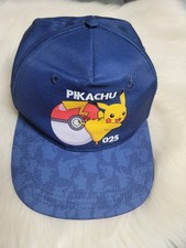 Pokemon Pikachu 025 BallCap Hat Adjustable Snapback Youth/Teens 2021 Navy