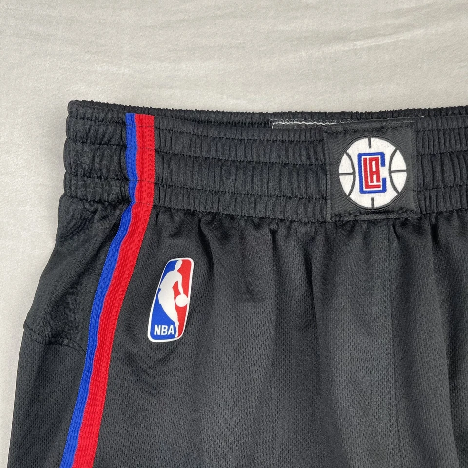 Los Angeles Clippers Shorts Mens Small Adidas Authentics Black NBA Basketball - Image 3 of 4