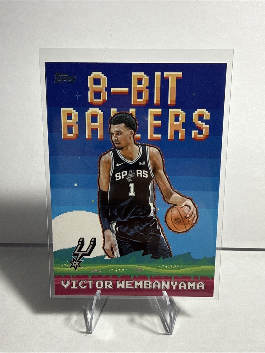 2025-26 Topps - 8-Bit Ballers Victor Wembanyama #8B-4 Holofoil for