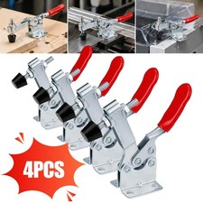 4 St&uuml;ck Kniehebelspanner Schnellspanner 90Kg/198Lbs Horizontal Toggle Clamp