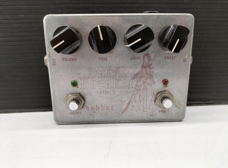 Pédale d'effet guitare Sobbat DB-3 Drive Breaker d'occasion testée