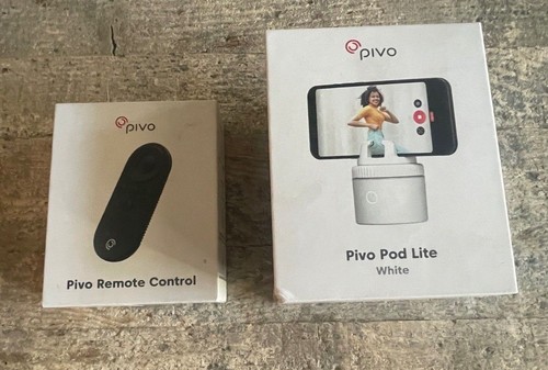 Pivo Pod Lite (White) - Auto Face Tracking Smart Phone Mount - White With Remote - Zdjęcie 4 z 4