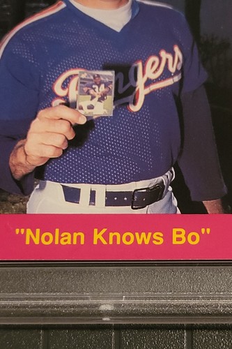 ⚾️ NOLAN RYAN 1990 Classic Nolan Knows Bo (JACKSON) #T26 PSA 8 NM-MT - Picture 4 of 8