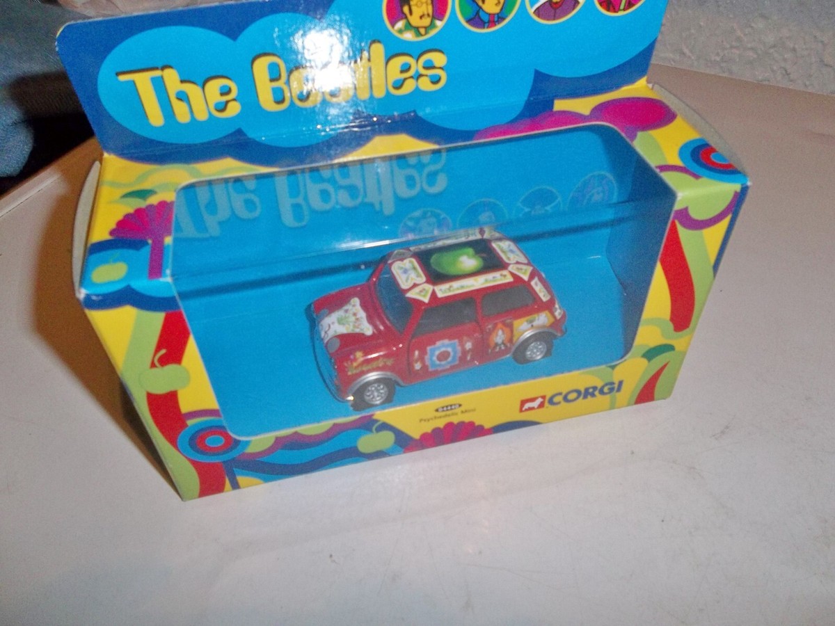 Corgi Cars The Beatles Psychedelic Mini 04440 RARE for sale