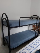 letto a castello in ferro