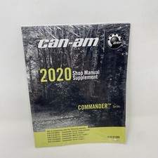 2020 Can-am Commander Series Shop Manual Supplement New