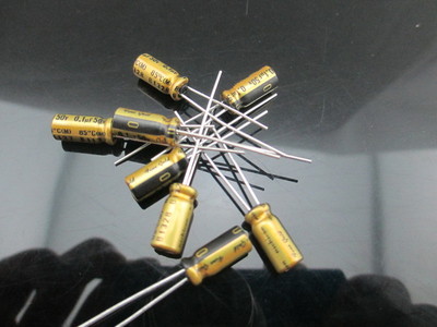 JAPAN 20PCS  Nichicon MUSE FG（Fine Gold) 0.1Uf 50V 0.1mfd Audio Capacitor