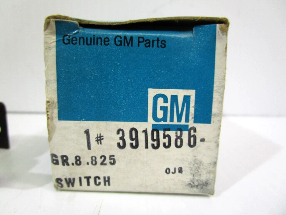 NOS GM 1968 雪佛兰 Belair Impala Caprice 交流鼓风机开关 GM 3919586 DW6 — 第 2/4 张图片