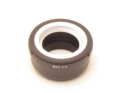 M42 M 42 Lens to Fujifilm X Mount Fuji X-Pro1 X-M1 X-E1 X-E2