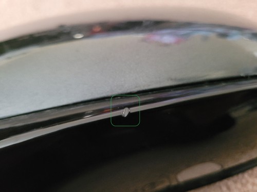 2020 HYUNDAI SANTA FE LEFT SIDE VIEW MIRROR with BLIND SPOT, 87610-S2250, OEM - Picture 9 of 10