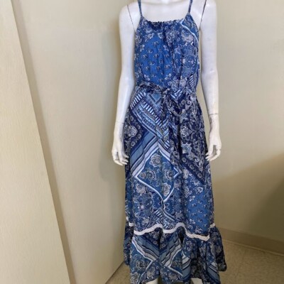 lucky brand blue floral dress Sherri Hill 57532  Twirl Prom