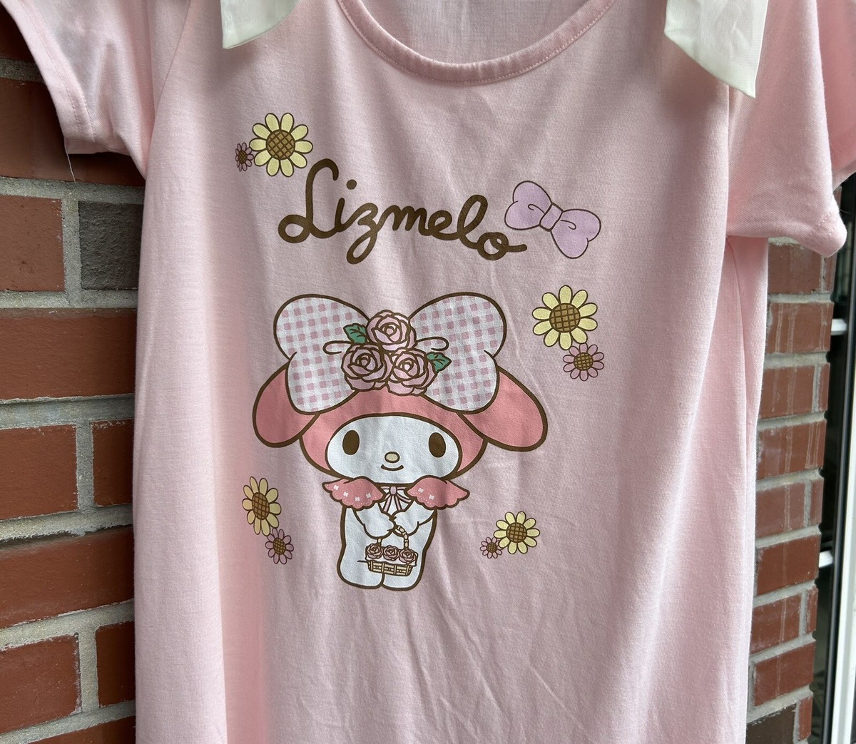Lizmelo Liz Lisa X Melody Coquette Collab Nightgown Bow Accent
