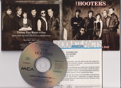 The Hooters   Twenty Five Hours A Day - Import 1 Track Promo CD  MCA Records