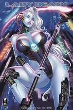Lady Death Imperial Requiem #1 (Of 2) CVR B David Harrigan Armored Variant NM