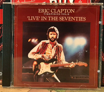 ERIC CLAPTON CD LOT ~ TIMEPIECES 1 & 2 ~ THE BEST OF & LIVE IN THE