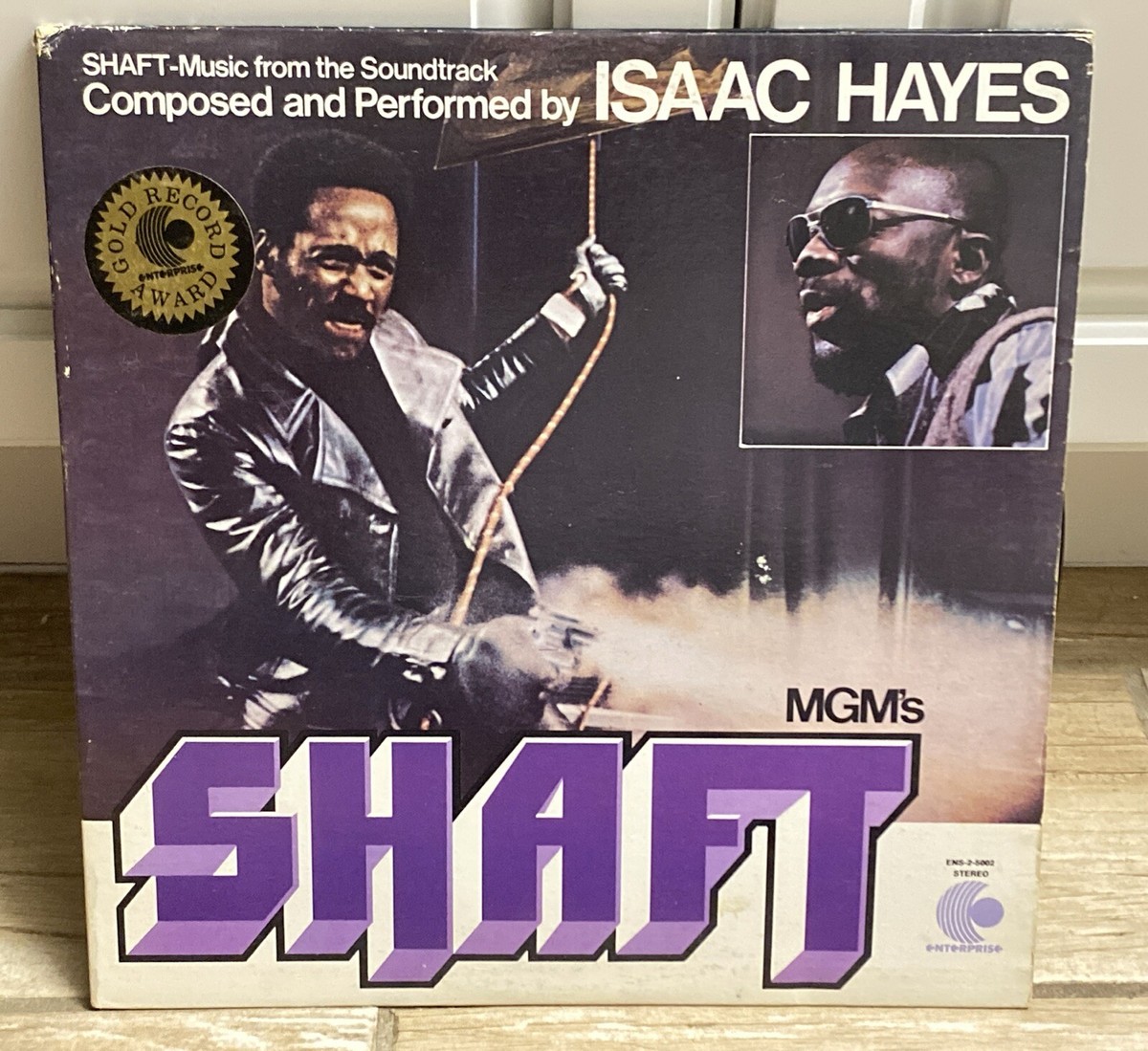 Shaft Music From the Soundtrack Isaac Hayes 2xLp Vinyl Record