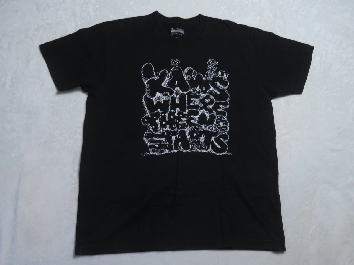 kaws where the end starts shirt