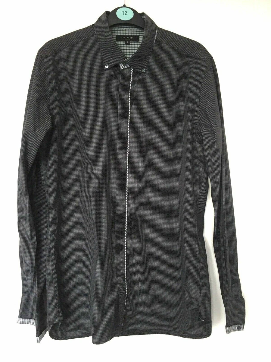 Mens black shirt clearance 19 inch collar